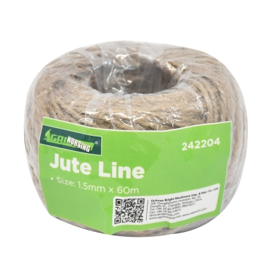 Jutetau 1,5mm x 60m naturfarget