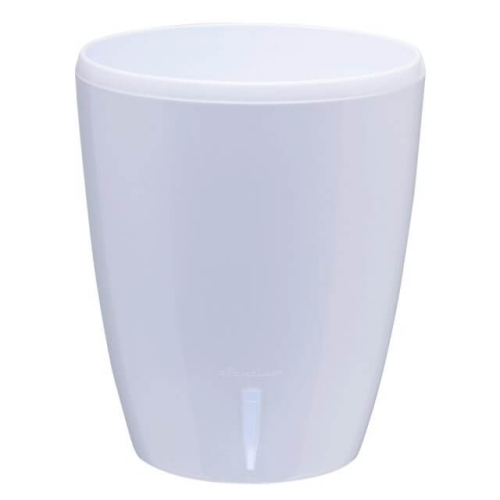 Orkidépotte hvit 15cm