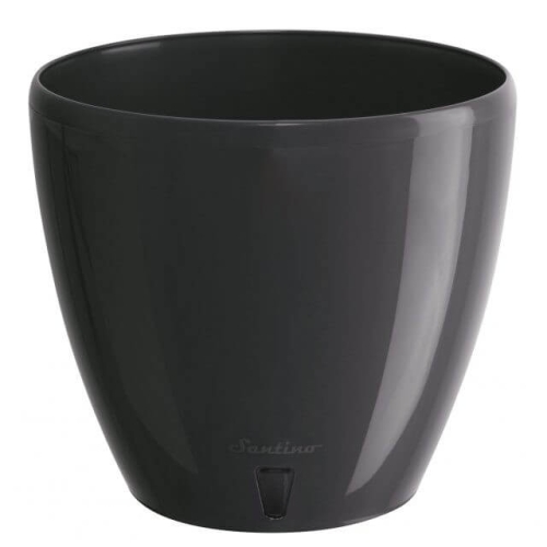 Blomsterpotte Deco svart 28cm