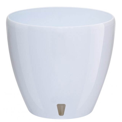 Blomsterpotte Deco hvit 28cm