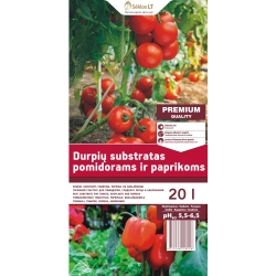 Torvsubstrat for tomater, paprika og aubergine 20l