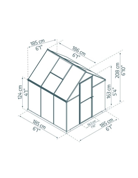 Drivhus Palram – MYTHOS