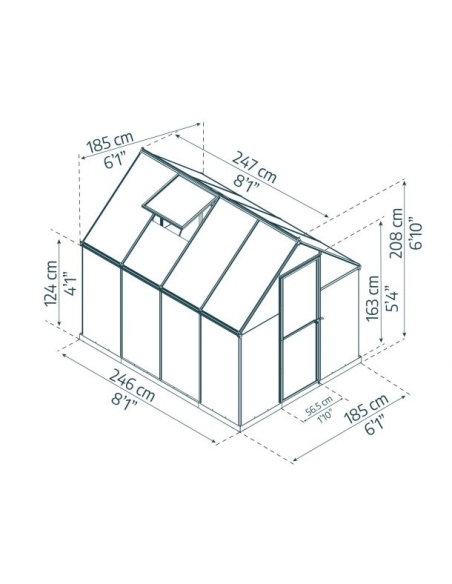 Drivhus Palram – MYTHOS