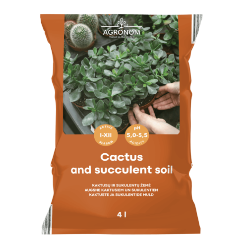 Kaktusjord 4L Premium