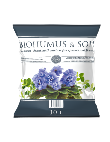 Biohumus Jordblanding For Frøplanter Og Blomster 10L