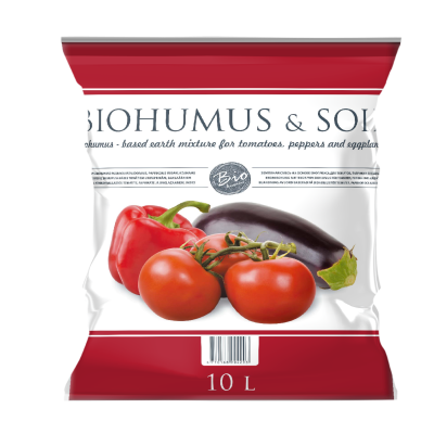 Biohumus Jordblanding For Tomater, Paprikaog Aubergine 10L