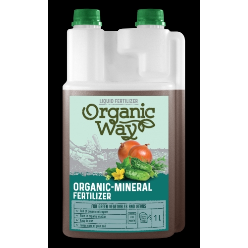 Organisk-mineralnæring for grønnsaker og urter 1L