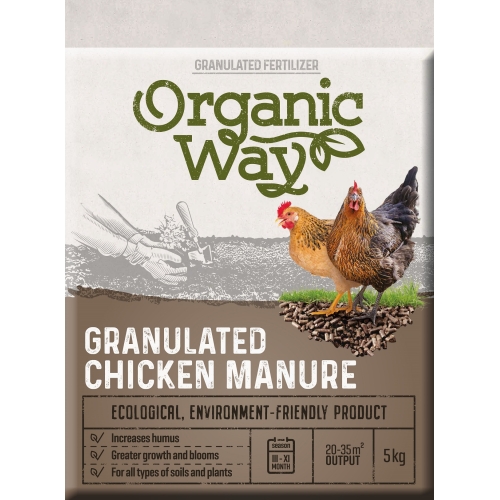 Granulert hønsegjødsel 5kg