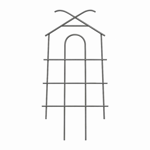 Plantestøtte i metall fh-03 64cm