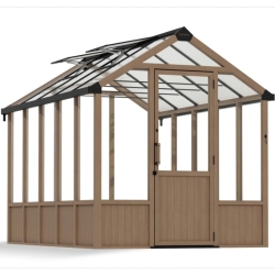 Drivhus i tre PALRAM NATURA (249 x 360cm)