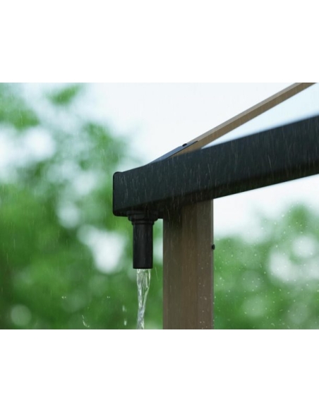 Drivhus i tre PALRAM NATURA (249 x 500cm)