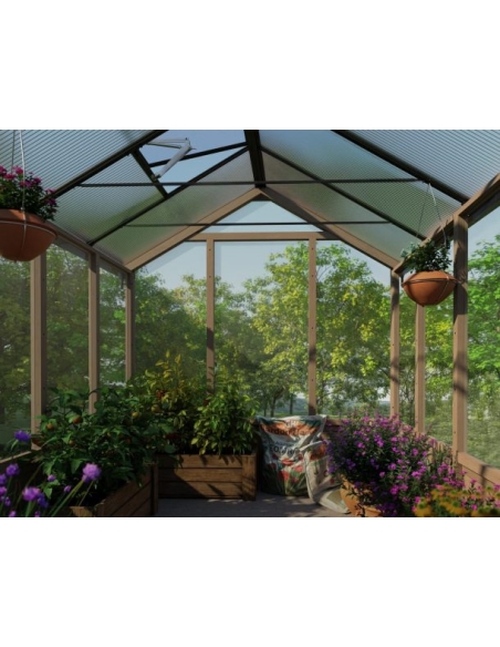 Drivhus i tre PALRAM NATURA (249 x 500cm)