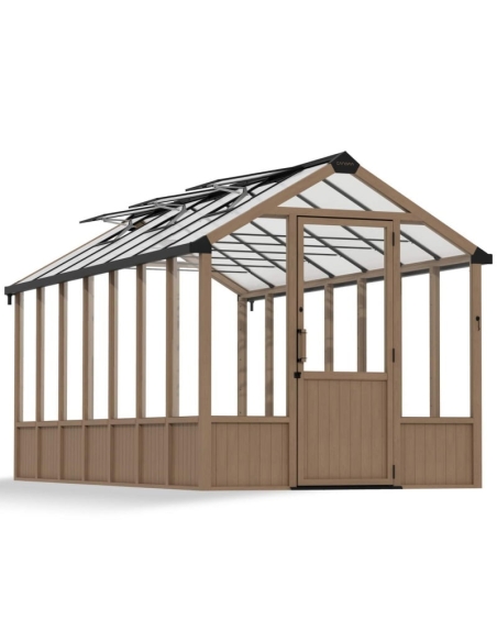 Drivhus i tre PALRAM NATURA (249 x 500cm)