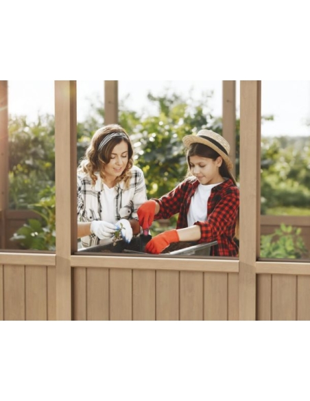 Drivhus i tre PALRAM NATURA (249 x 500cm)