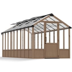 Drivhus i tre PALRAM NATURA (249 x 641cm)