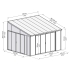 Hagestue Palram / Canopia SANREMO 367x425