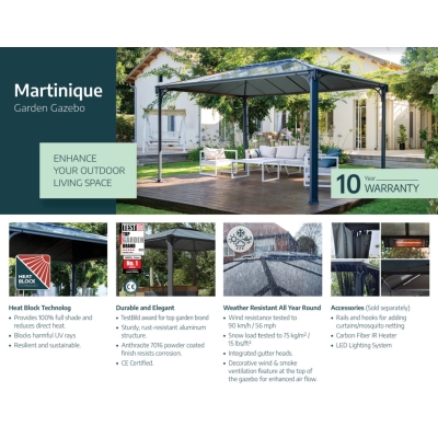 Paviljong Palram / Canopia MARTINIQUE 5000