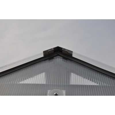 Drivhus "Viking" Skrått Tak 200x231cm brukt