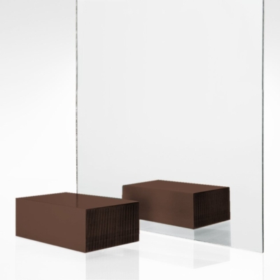 Speil i Plexiglass® Sølv 3mm