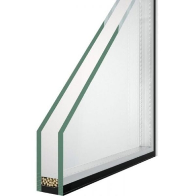 2-lags badstue isolerglass 6mm herdet glass