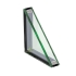 2-lags badstue isolerglass 6mm herdet glass