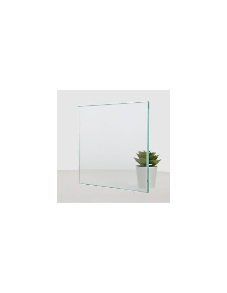 2mm glass med skarp kant (floatglass)