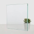 2mm glass med skarp kant (floatglass)