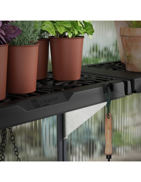 Hyller til drivhus CANOPIA by PALRAM 8stk