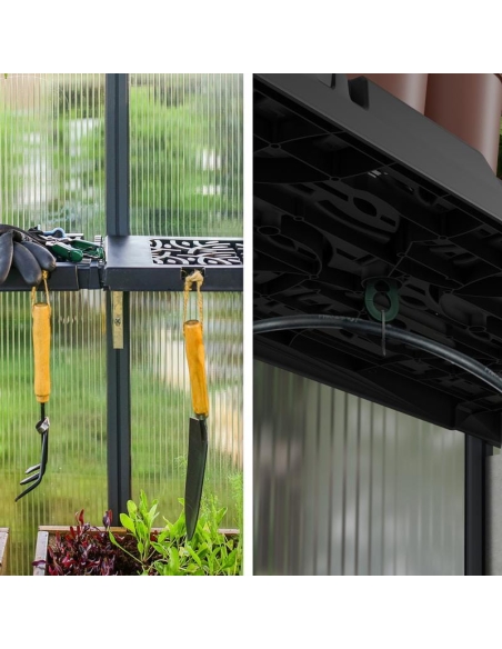 Hyller til drivhus CANOPIA by PALRAM 10stk