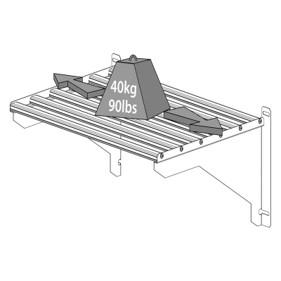 Hyller extra til drivhus CANOPIA by PALRAM