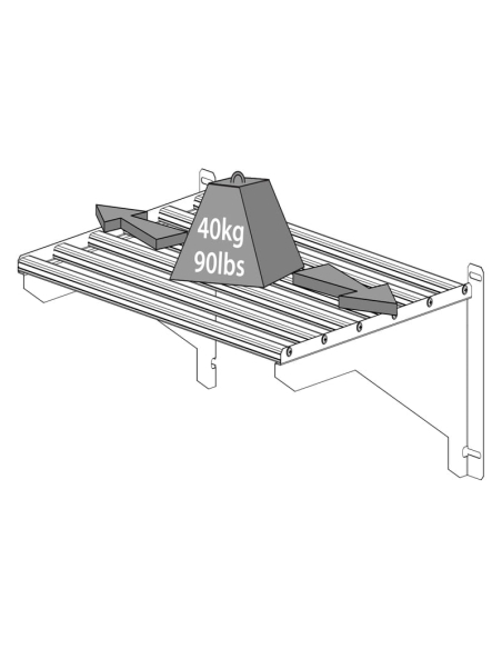 Hyller extra til drivhus CANOPIA by PALRAM