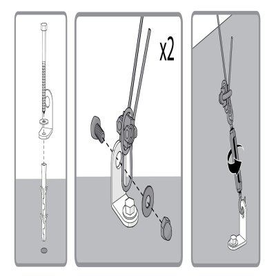 Stormsett til drivhus CANOPIA by PALRAM