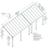 Terrassetak OLYMPIA 300x980cm