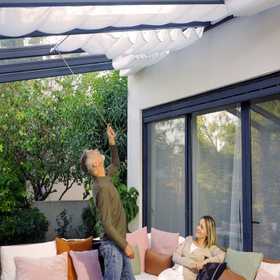 Skyggetak til terrassetak 300x610cm