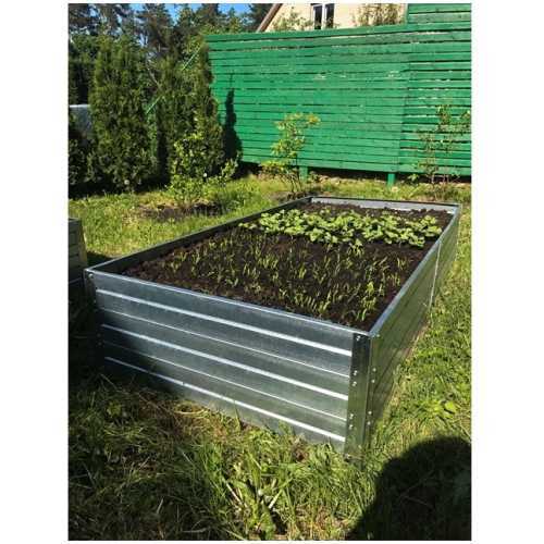 Plantekasse Av Galvanisert Stål