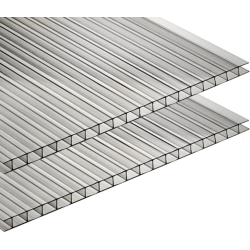 Kanal Polykarbonatplater 4mm (Bredde 2.1m)