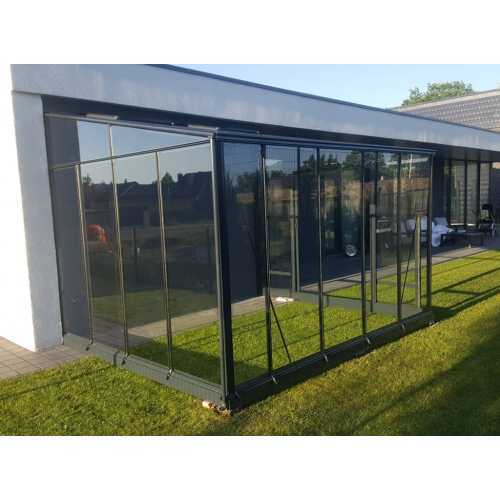 Veggdrivhus "Forta Vegg" (Bredde 3.07m)