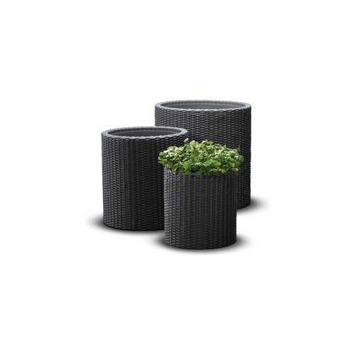 Blomsterpotte (CYLINDER) Antrasittgrå