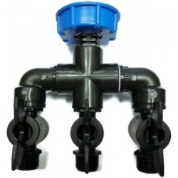 IBC-forbindelse 3-veis (Horisontal)