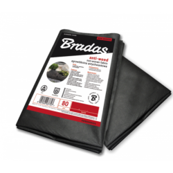 Geotekstil 1 x 10 m, 80 g/m2, Sort