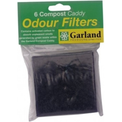 Luktfilter for kompostbøtte “Caddy”, 6 stk.