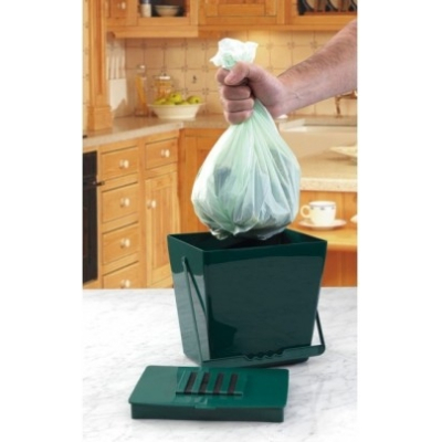 Nedbrytbare poser for kompostbeholder “Caddy” 10 L, 20 stk.