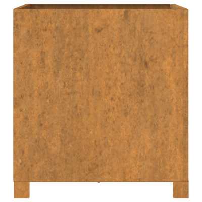 Plantekasser 2 stk 49x47x50cm cortenstål