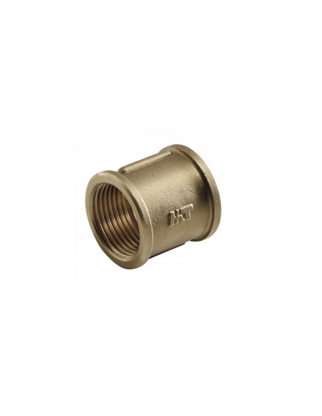 Muffe messing 1/2″ x 1/2″ innv.Gjenge