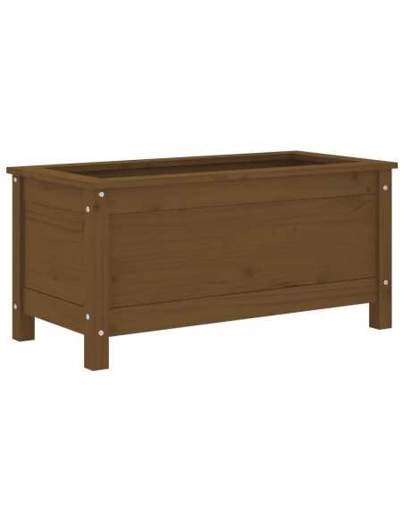 Plantekasse honningbrun 82,5x40x39cm furu
