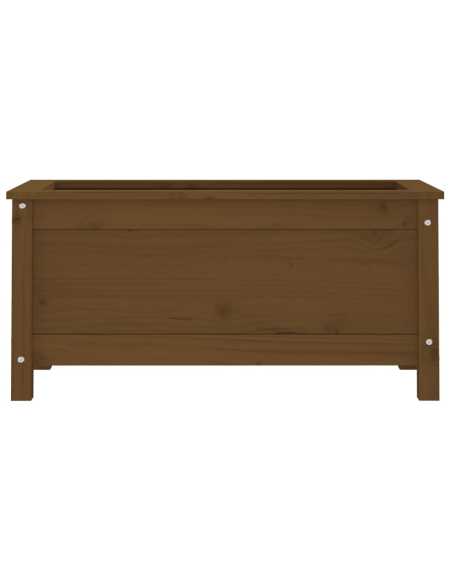 Plantekasse honningbrun 82,5x40x39cm furu