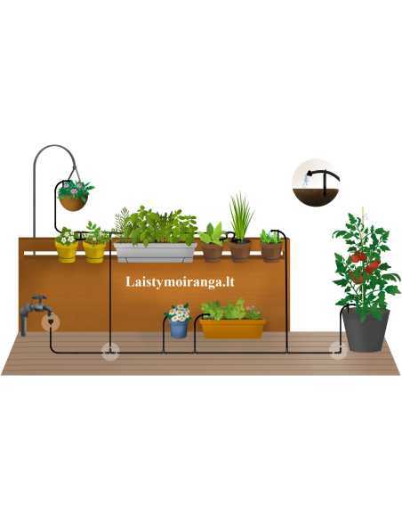 Micro-Drip Vanningssystem “Terrasse“ For Vanntrykk