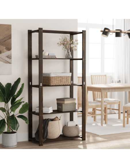 Oppbevaringshylle 80x38x170 heltre