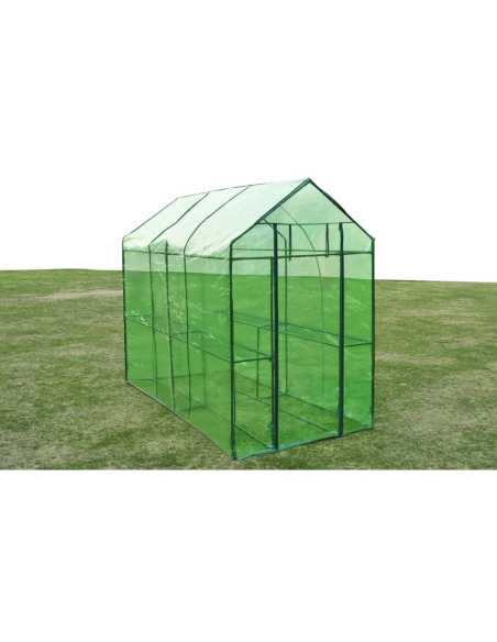 Drivhus stålramme XL