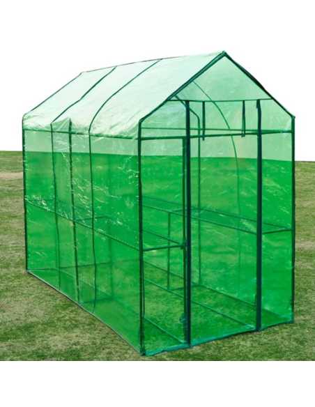 Drivhus stålramme XL